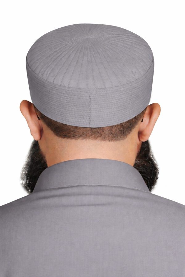 Badar Prayer Cap – Premium Textured Islamic Topi