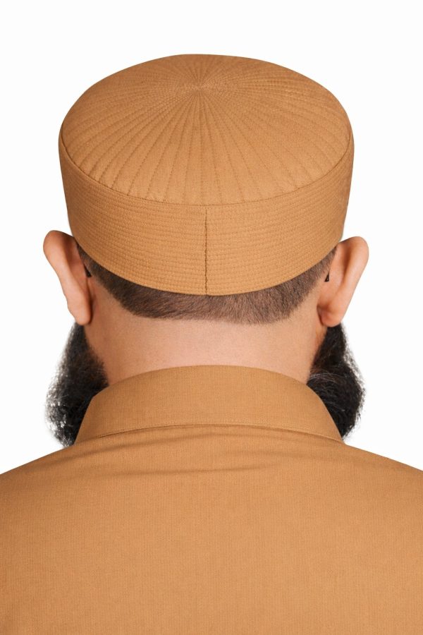 Badar Prayer Cap – Premium Textured Islamic Topi