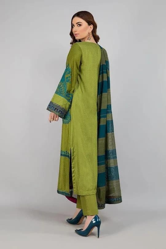 MARIA B 3 Pcs Unstitched Embroidered Suit