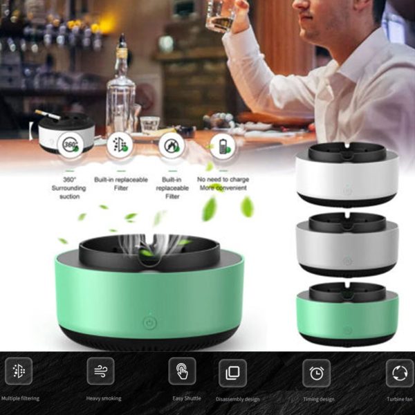5ca116d7-fce7-4ae7-943a-786a5ea2d2a2.jpg Smoke Removal Air Purification Ashtray Anion Purification Practical Automatic Purifier Ashtray Portable Gadgets For Car Ashtray