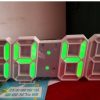 3D Luminous LED Digital Clock, Simple And Versatile At Home